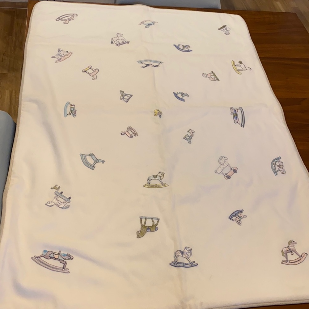 Hermès baby blanket